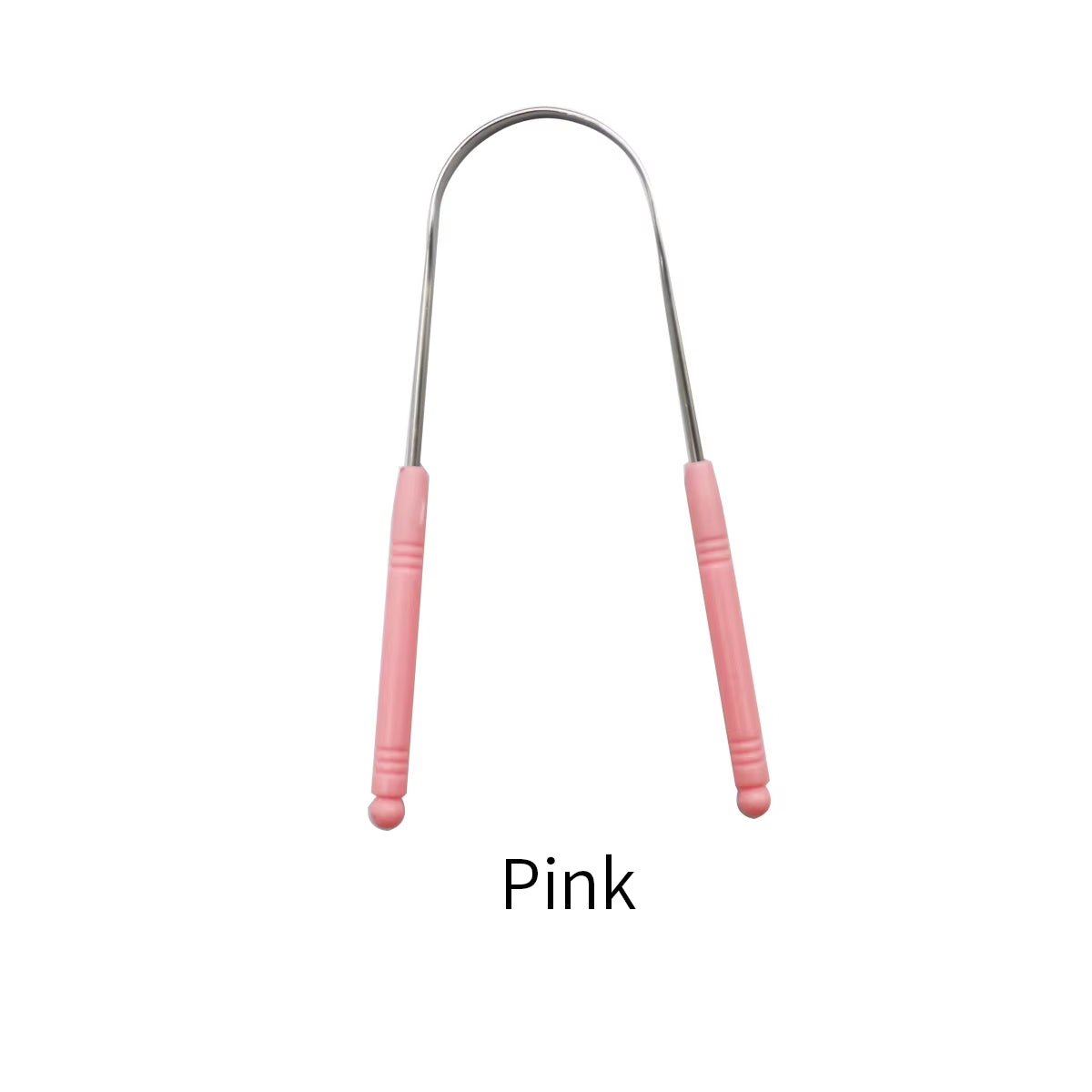 5 Colors Stainless Steel Tongue Cleaner Scraper Oral Care Bad Breath Sweeper Health Tool