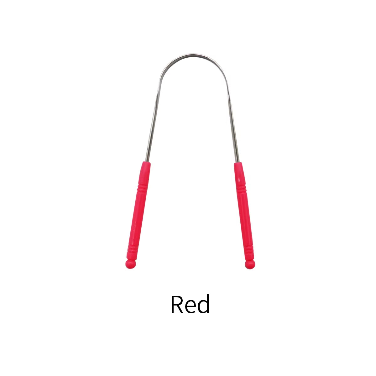 5 Colors Stainless Steel Tongue Cleaner Scraper Oral Care Bad Breath Sweeper Health Tool