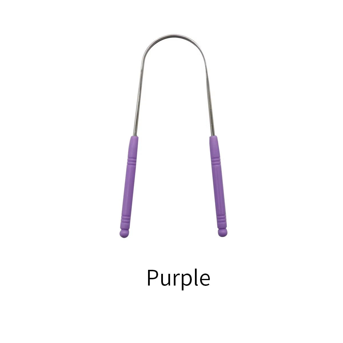 5 Colors Stainless Steel Tongue Cleaner Scraper Oral Care Bad Breath Sweeper Health Tool